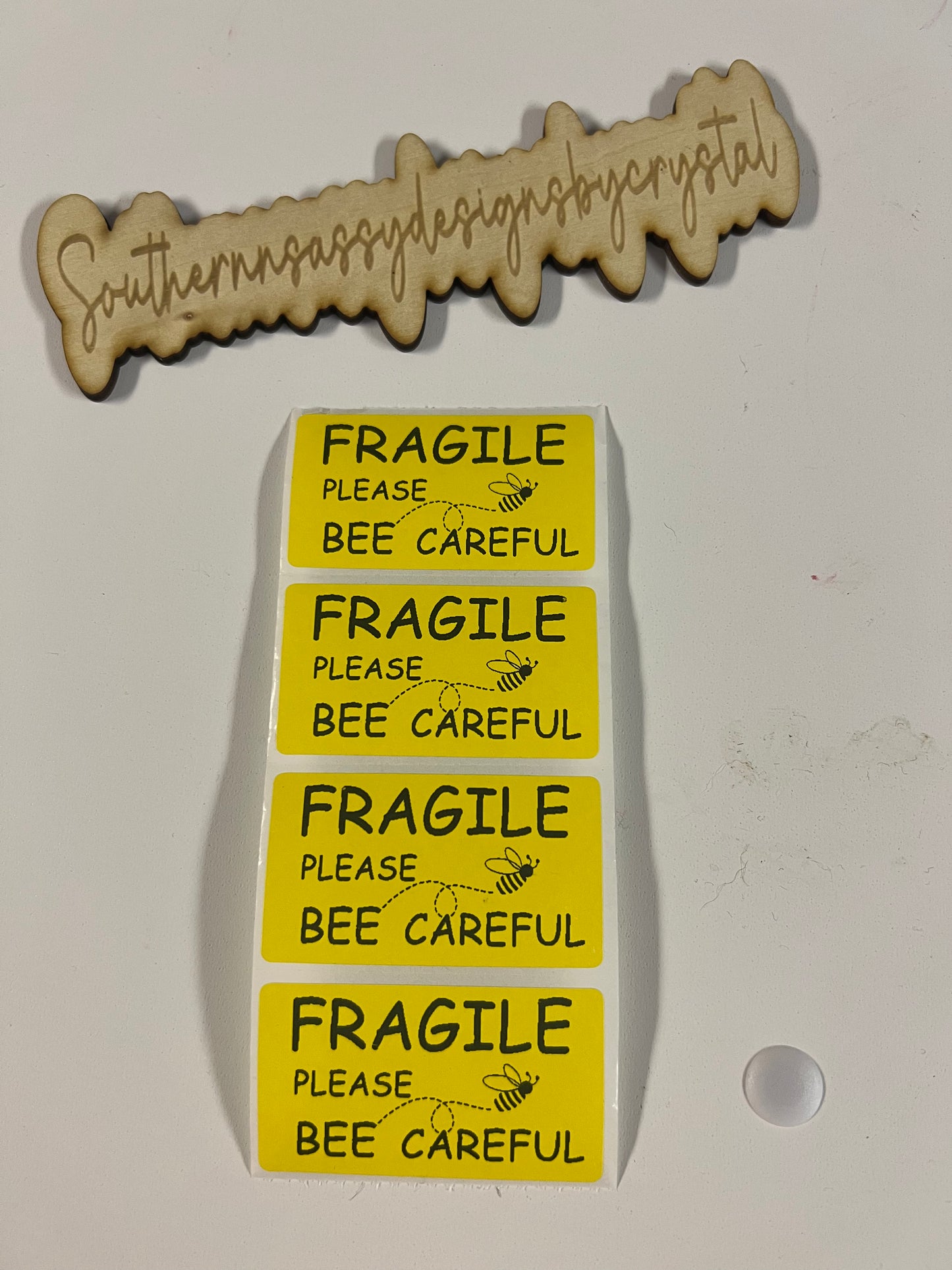 Fragile Please Bee Careful