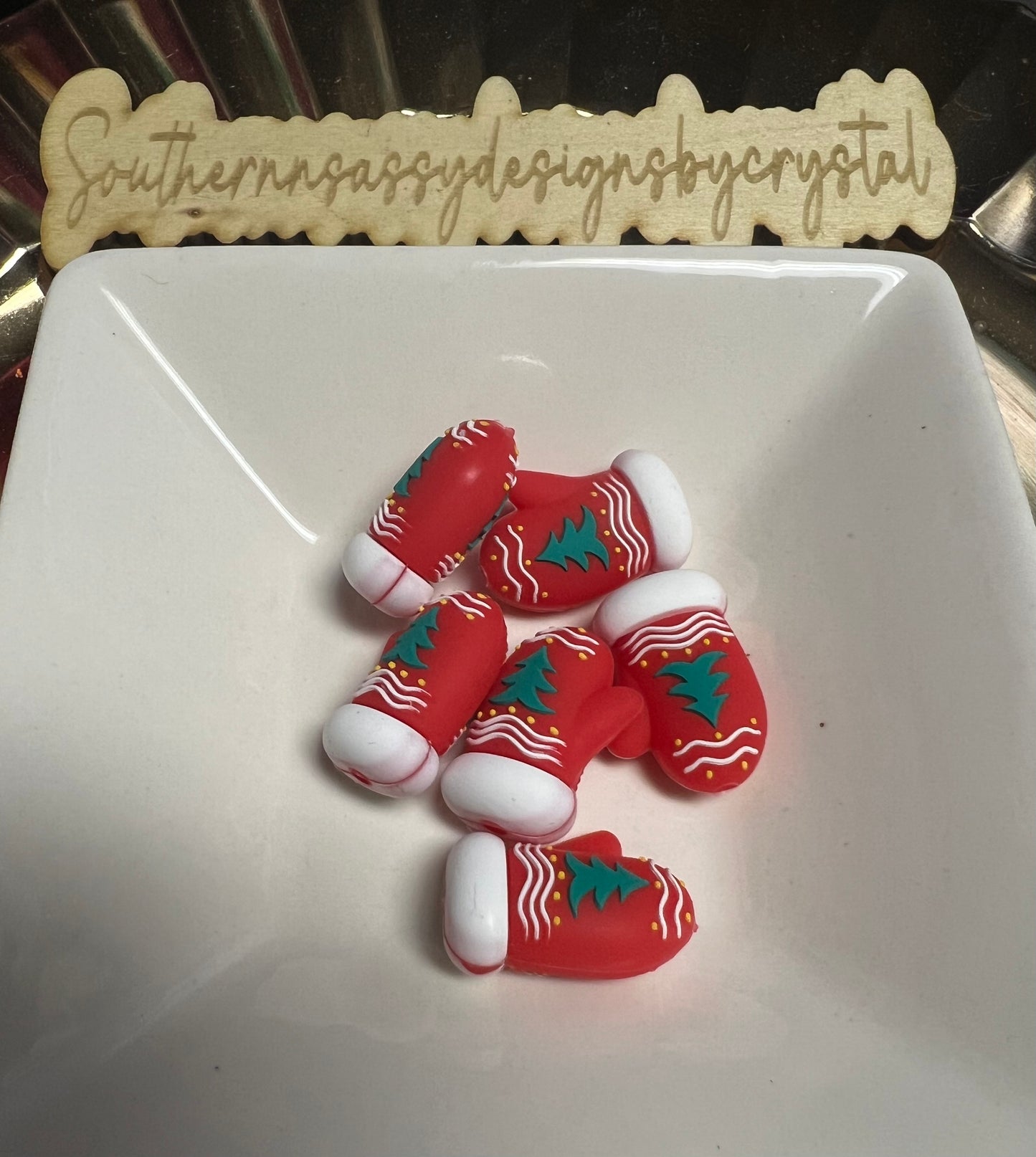 3D X-mas glove #3d69