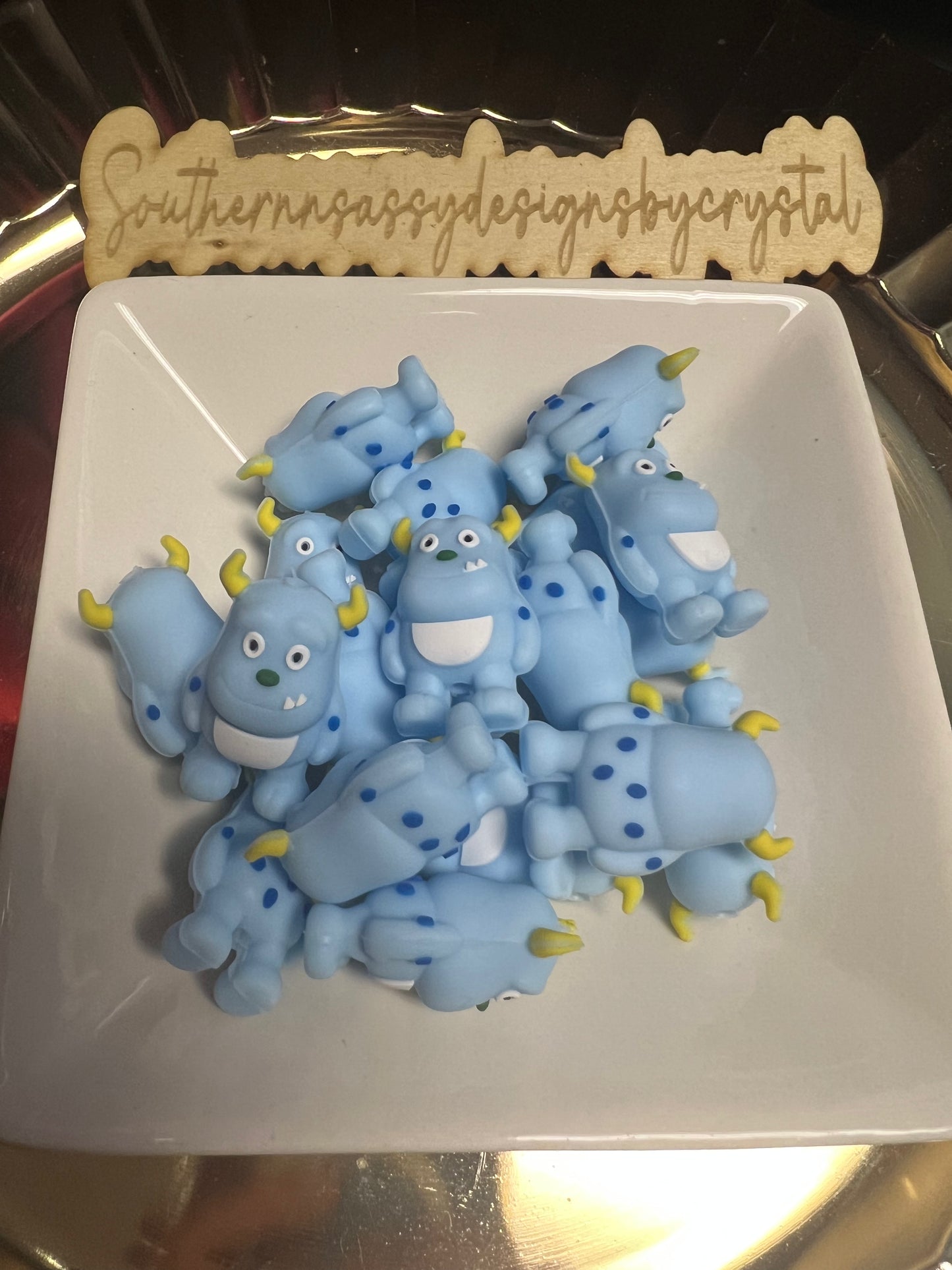 3d Blue Monster #3d31