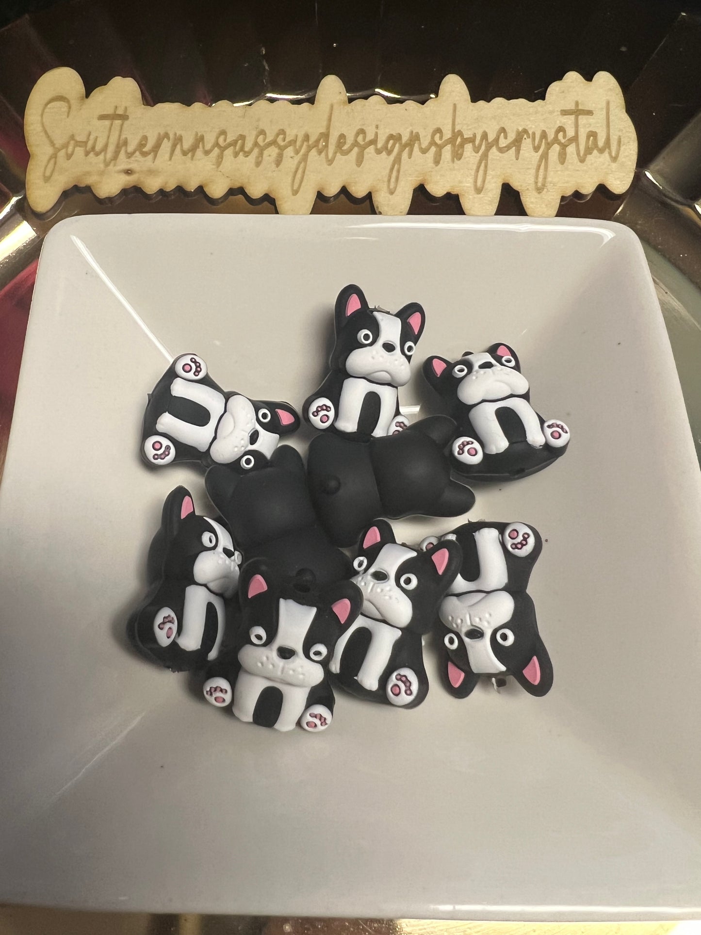 3d French bulldog #3d50