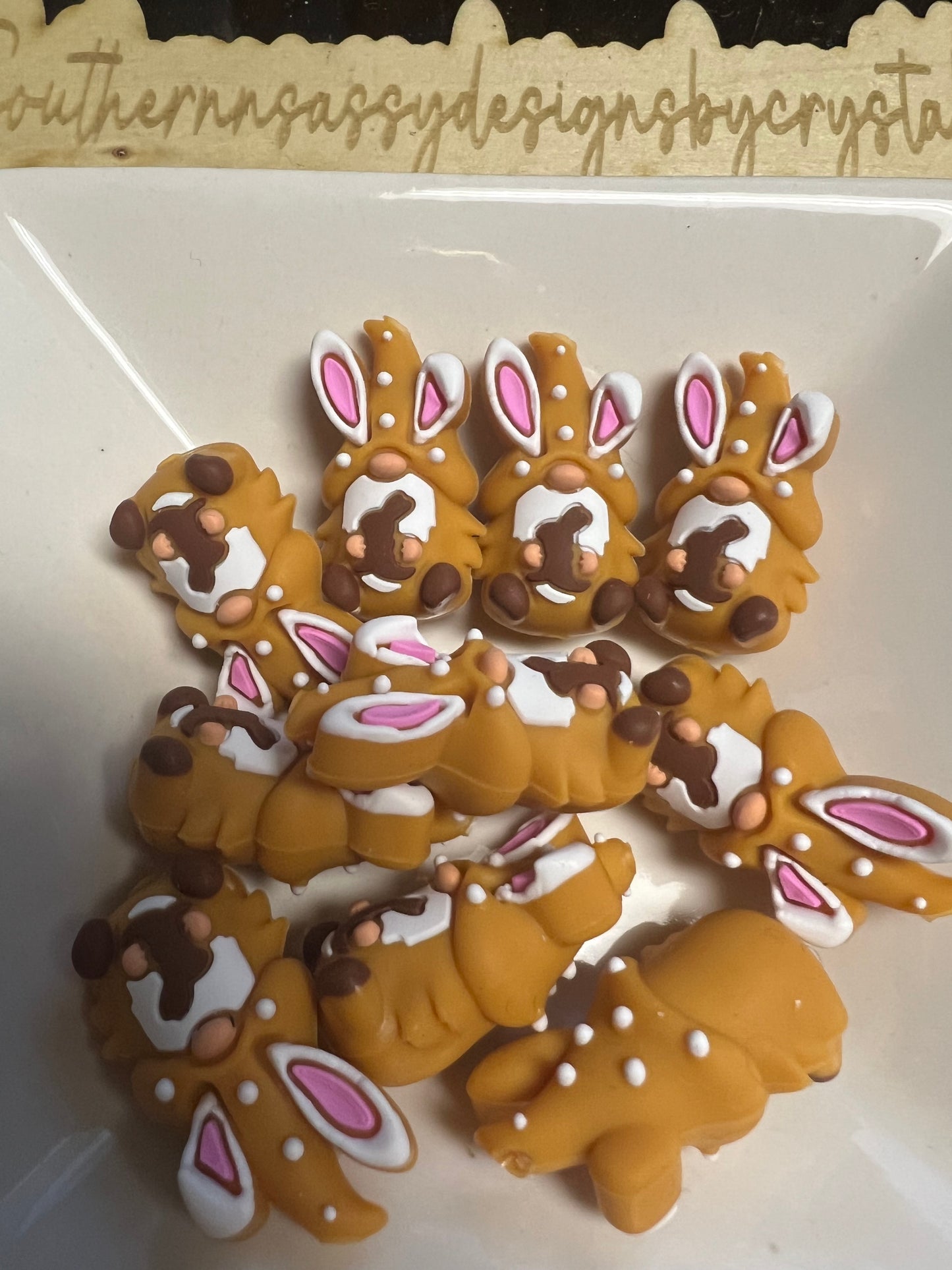 3d Easter gnome with chocolate #3d92