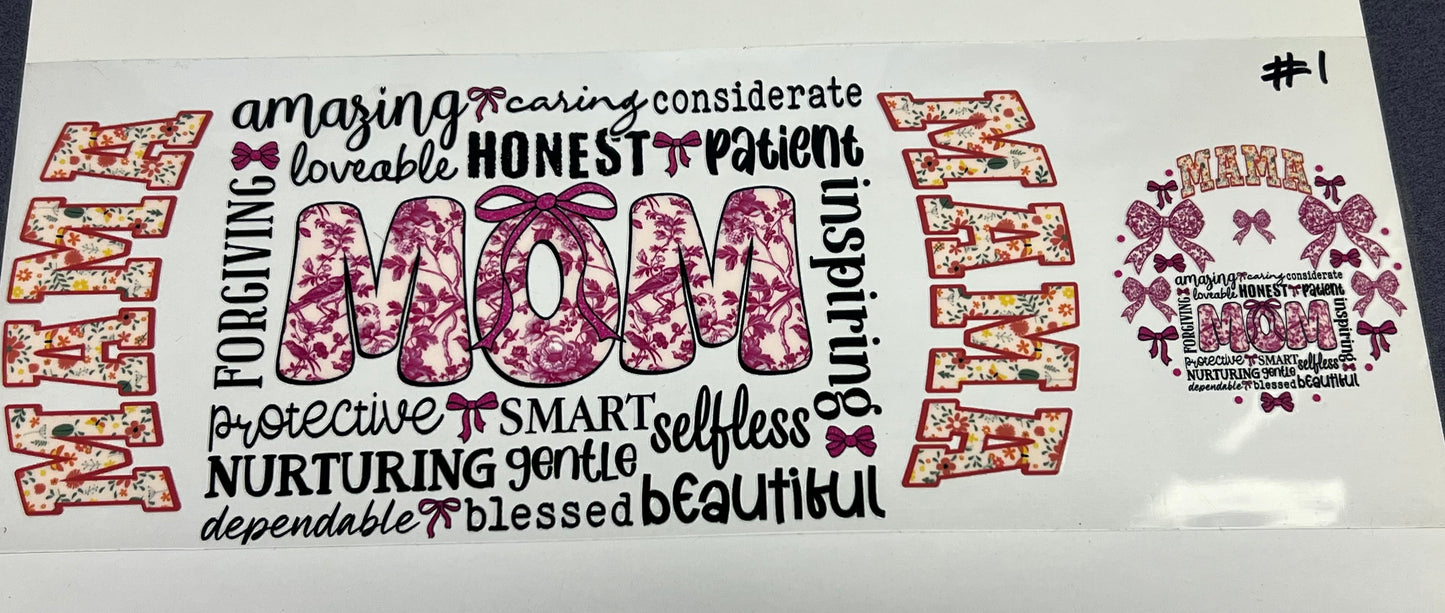 #M1 Mom honest & patient wrap with lid