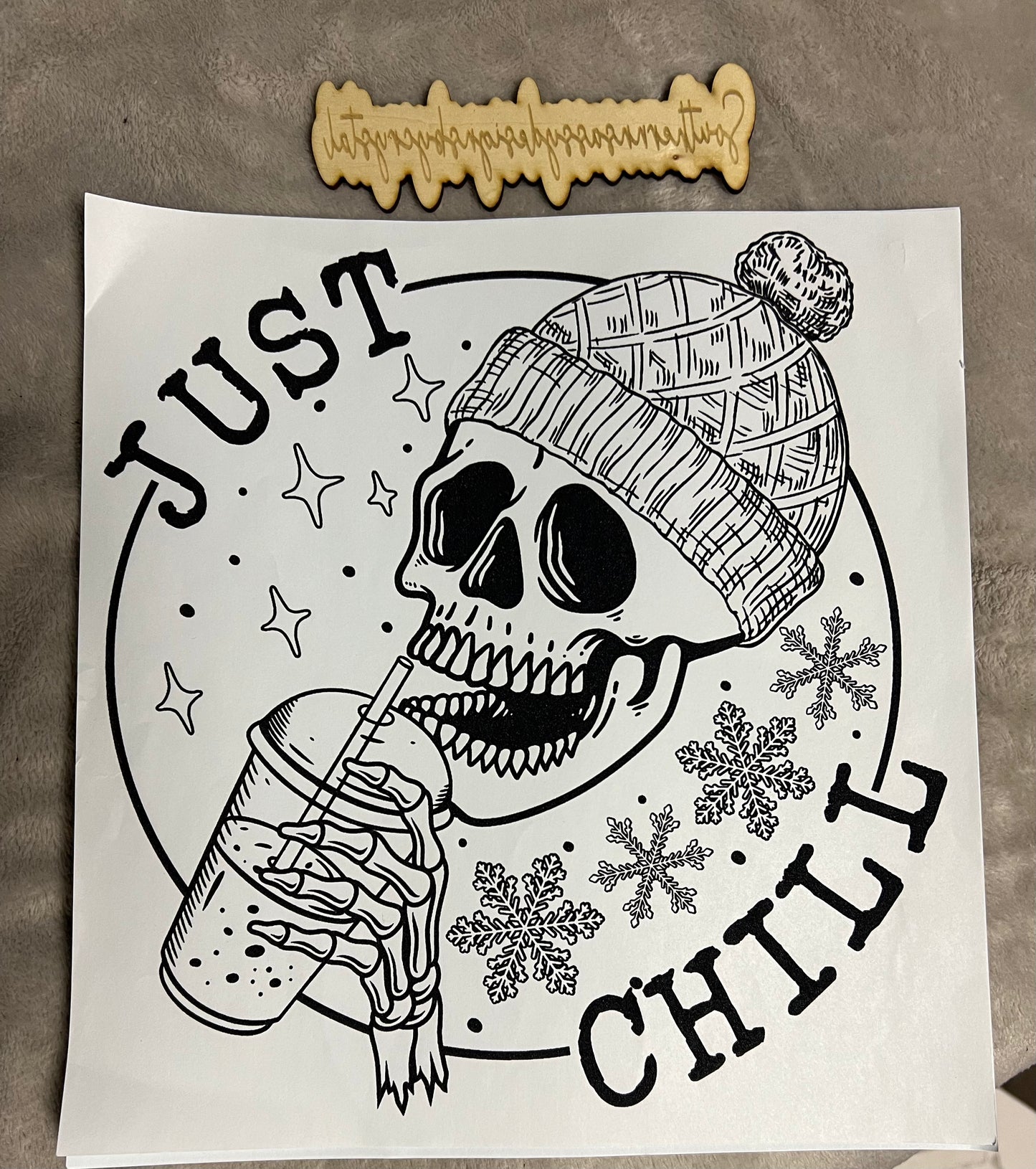 Just Chill Skull