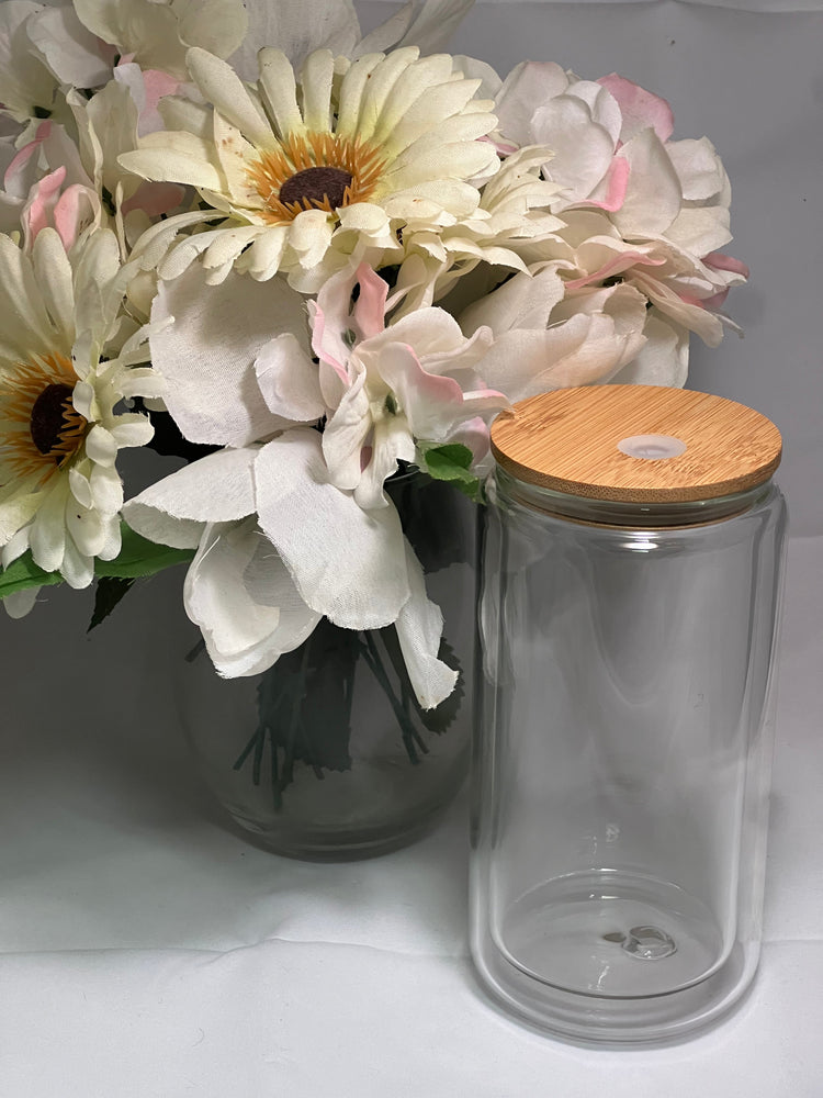 Glass Snow globe tumblers