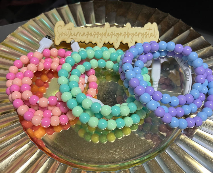Beaded charger