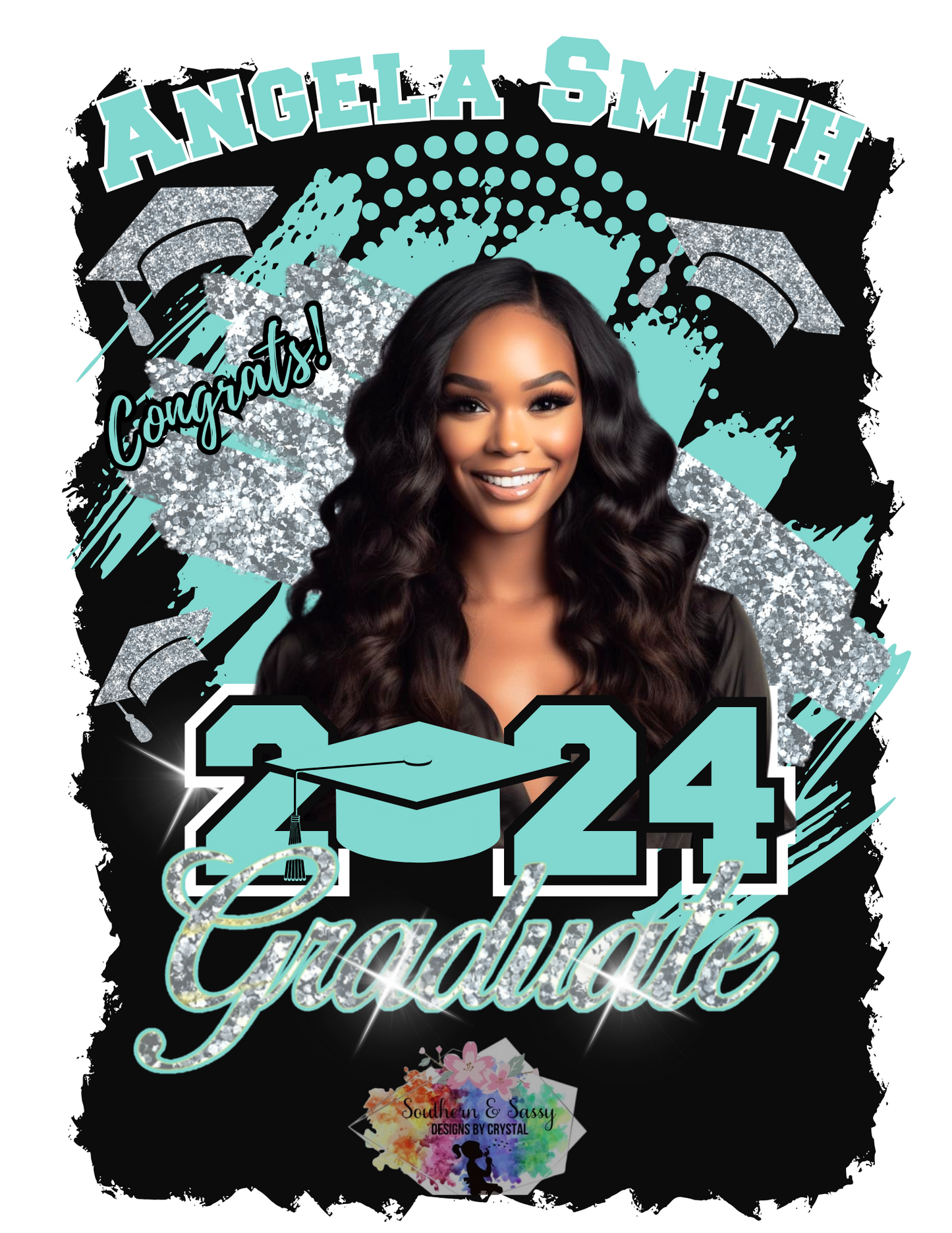 Graduation T-Shirt Editable Digital Designs