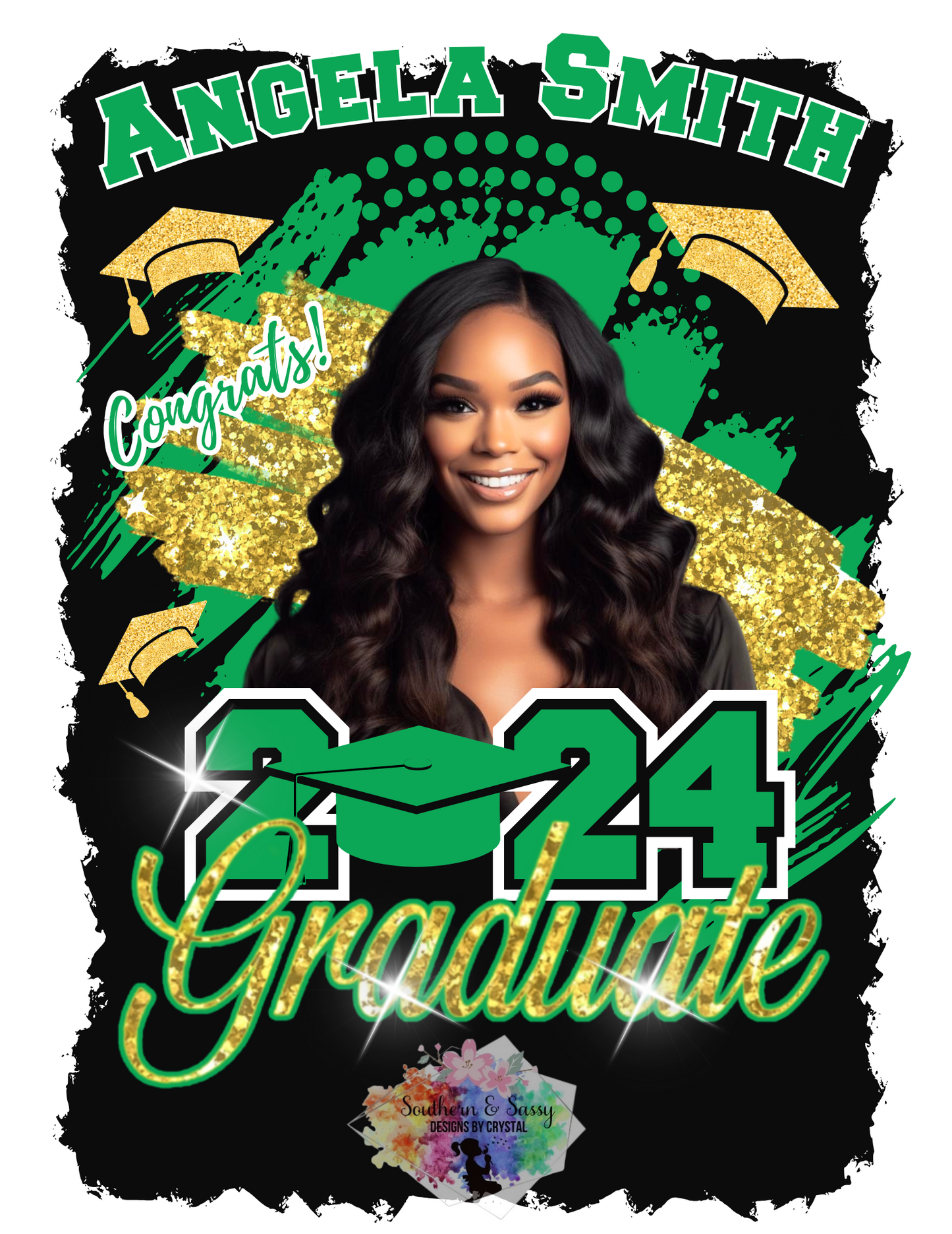 Graduation T-Shirt Editable Digital Designs