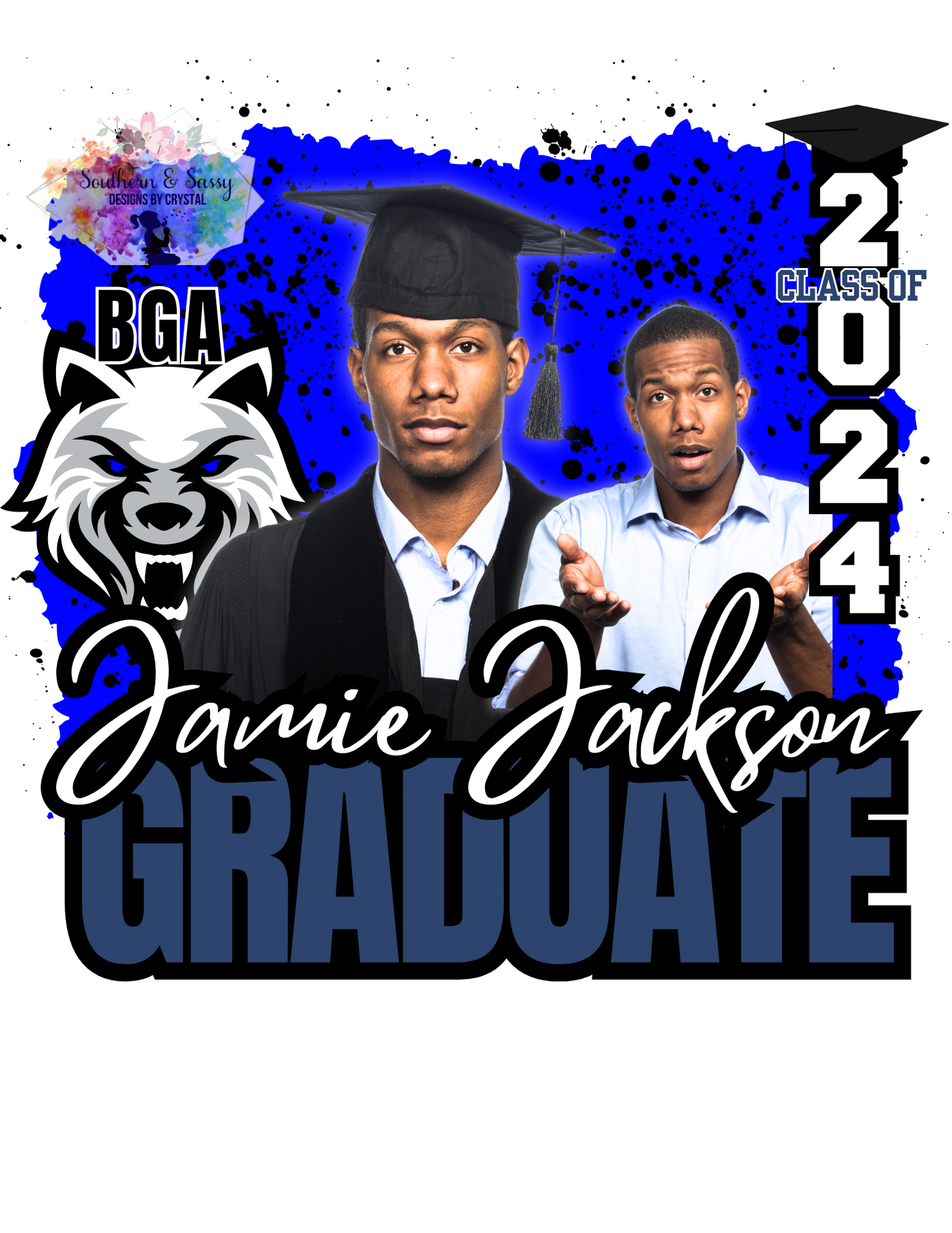 Graduation T-Shirt Editable Digital Designs