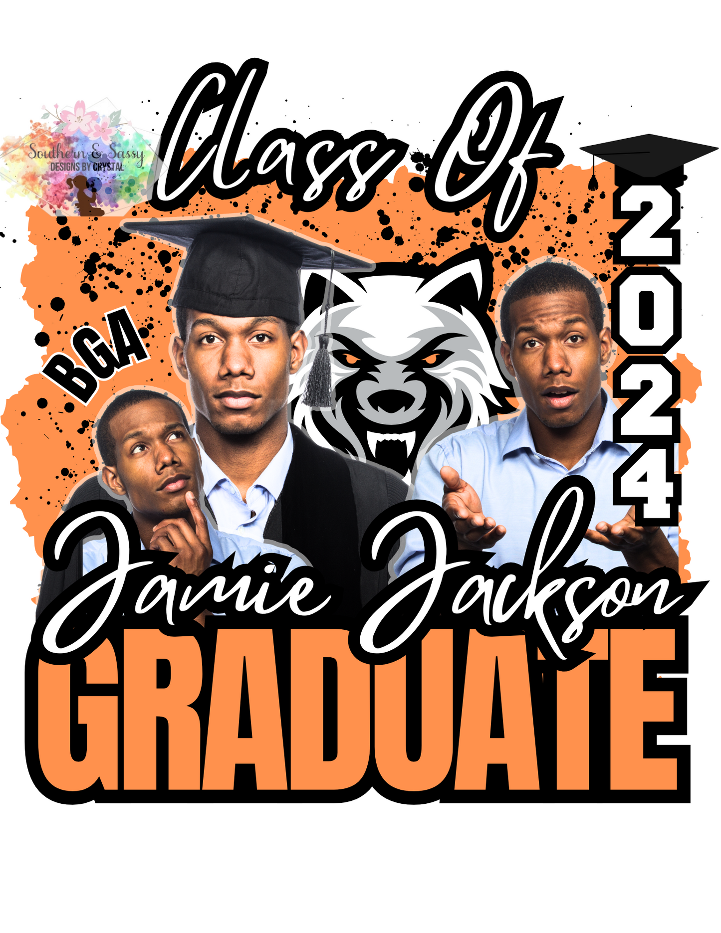 Graduation T-Shirt Editable Digital Designs