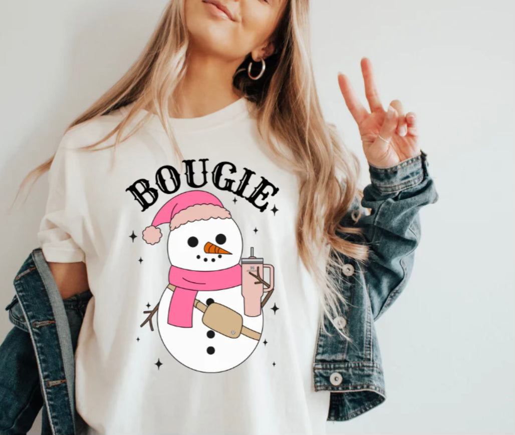 Bougie Snowman with Tumbler