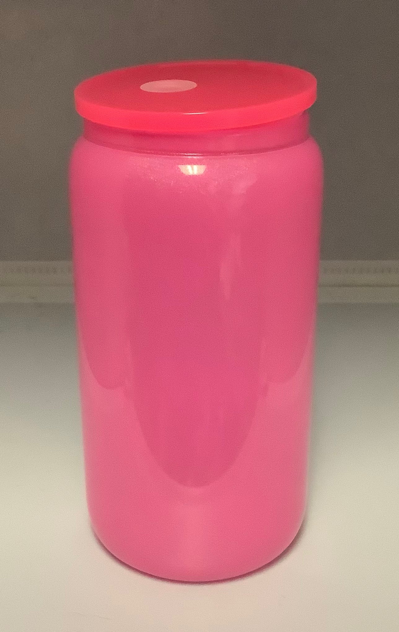 16oz. glass holographic shimmer