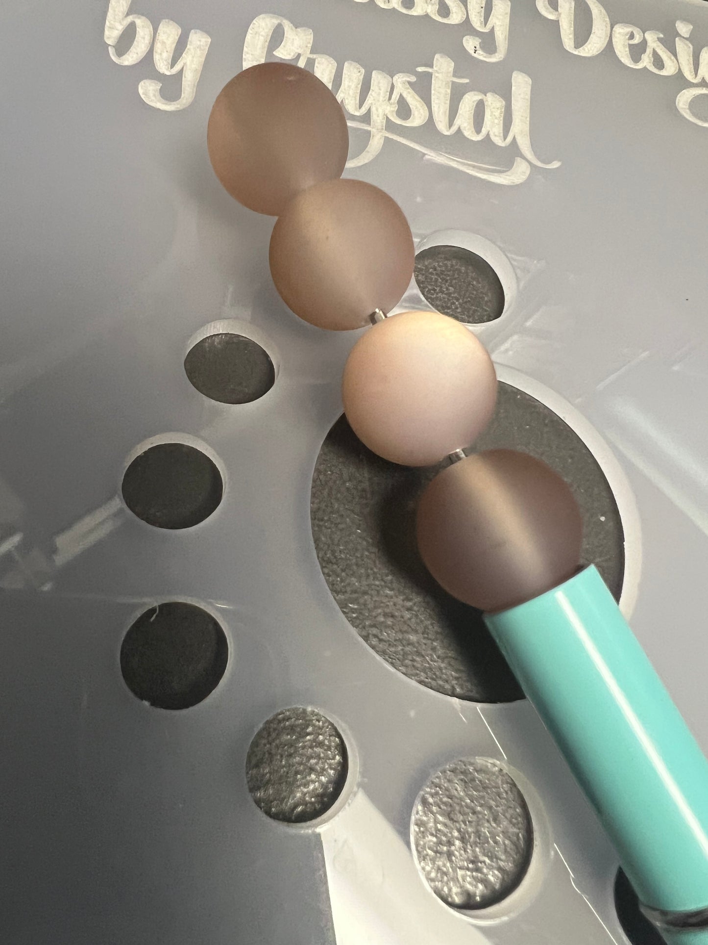 Acrylic 16mm Frosted Cat Eye