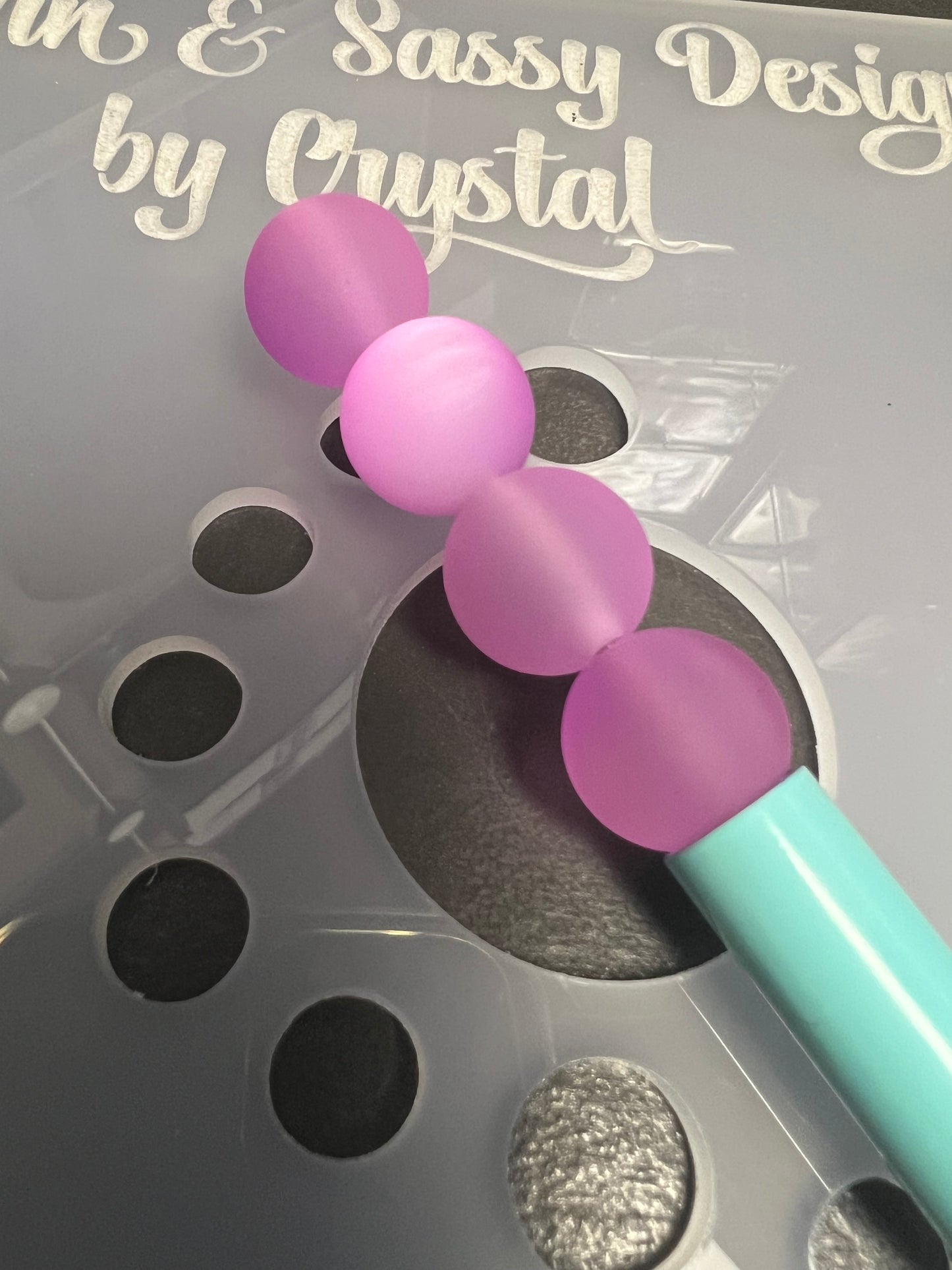 Acrylic 16mm Frosted Cat Eye