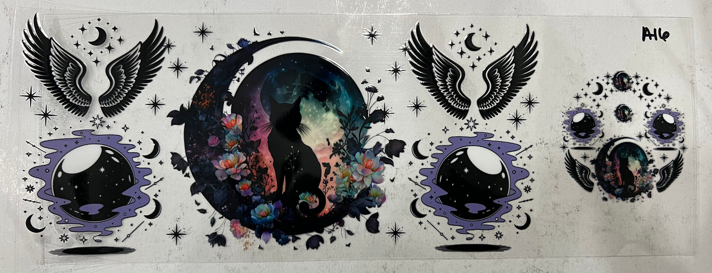 A16 Midnight cat and lid