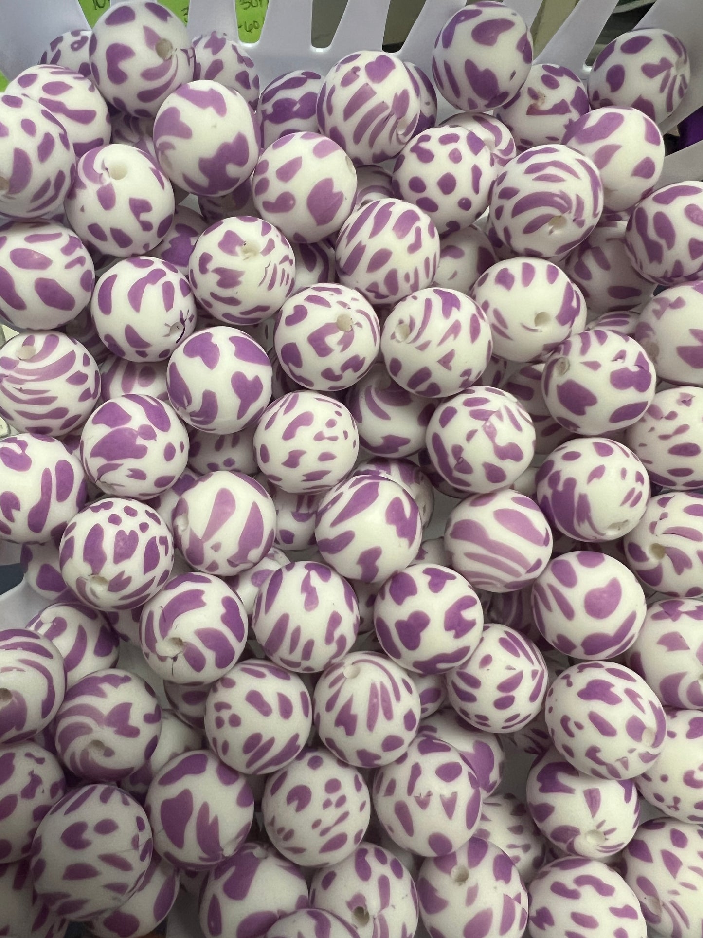 15mm Pattern Beads