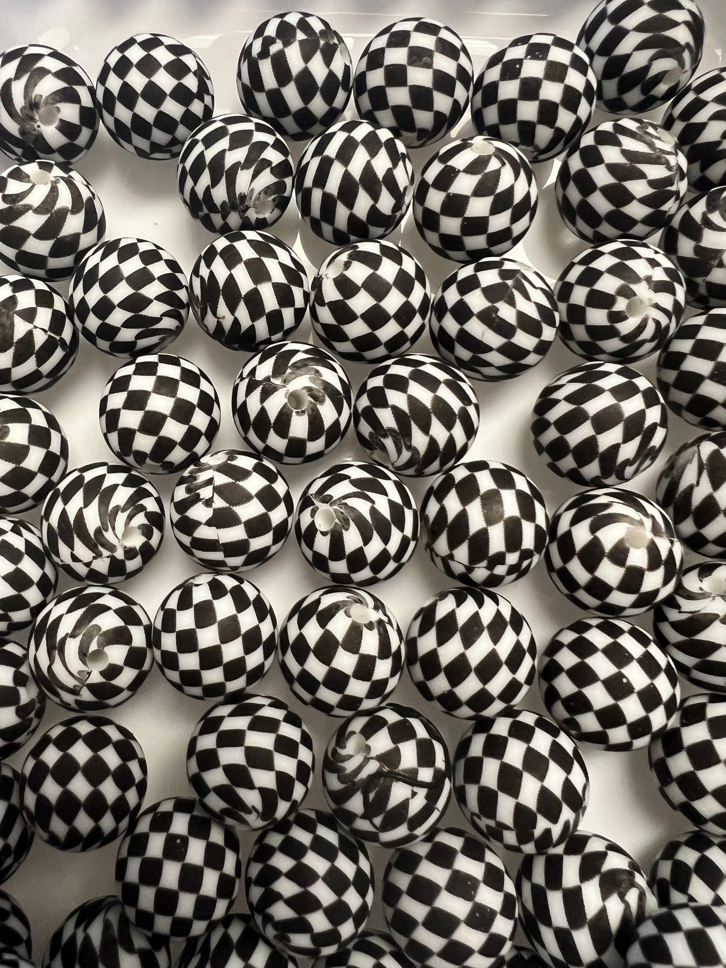 15mm Pattern Beads