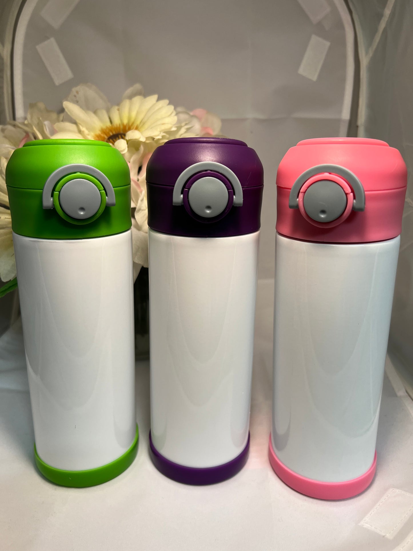 12oz sublimation kids flip top