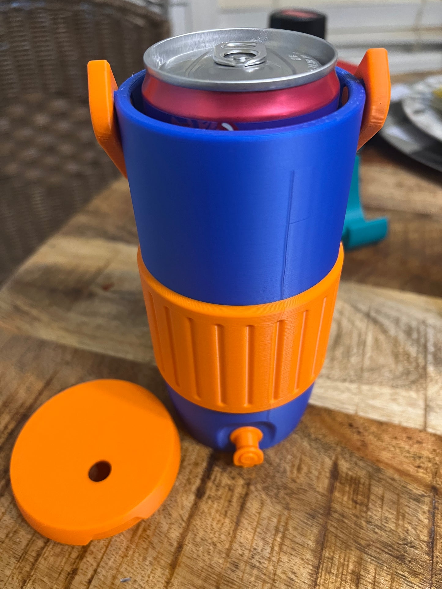 3d 12 oz. Skinny customizable can buddy
