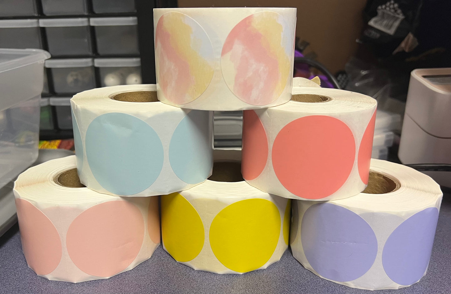Custom Round Stickers