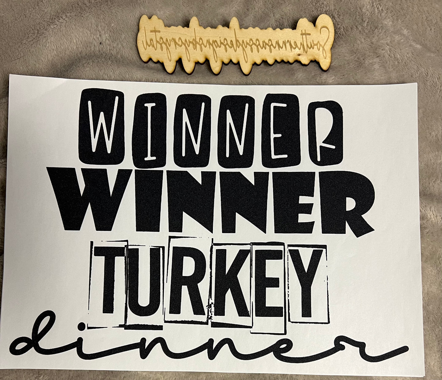 Winner Winner Turkey Dinner