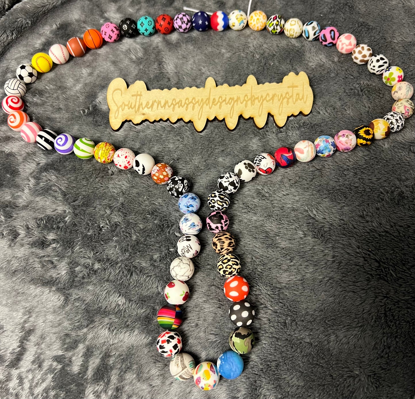 Word wrap keychains