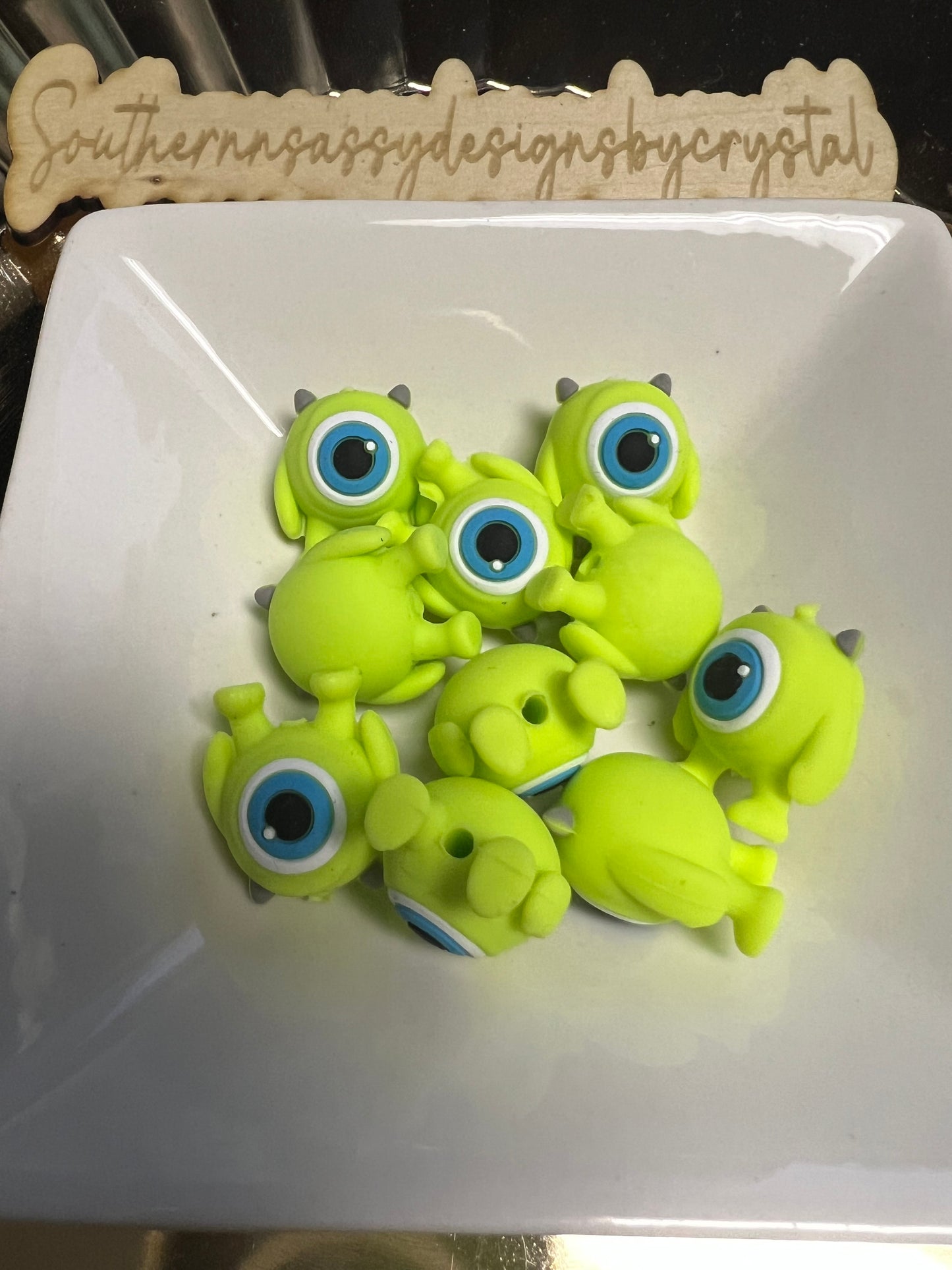 3d One eyed green monster #3d5