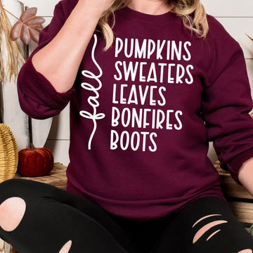 Fall Pumpkins Sweaters