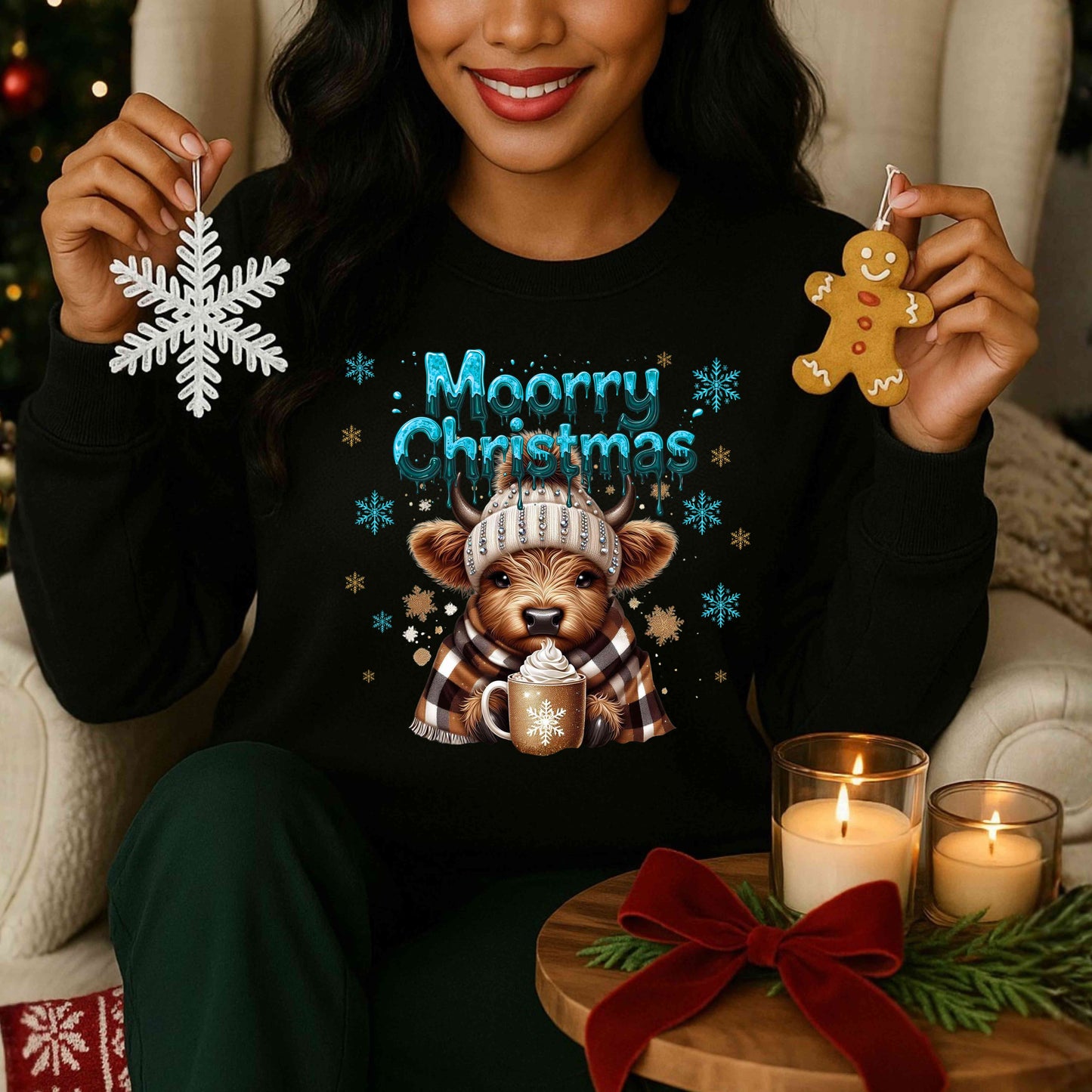 Moorry Christmas G540 LS T-Shirt 5.3 oz.