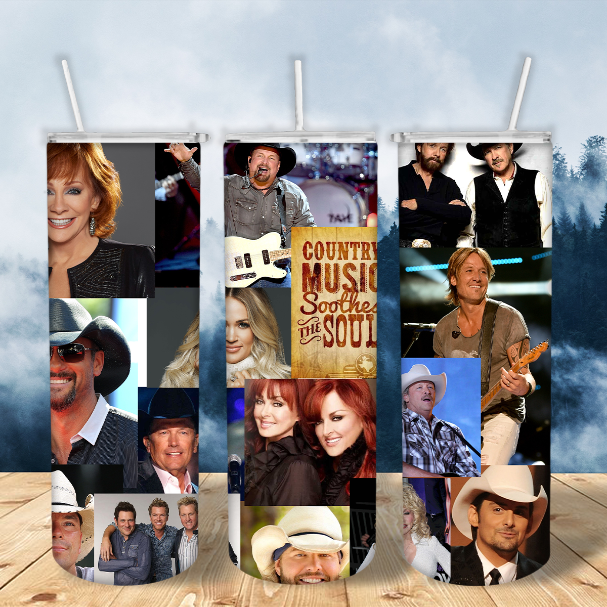 Country Music Collage