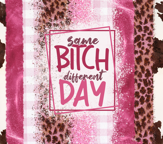 Same *itch pink leopard